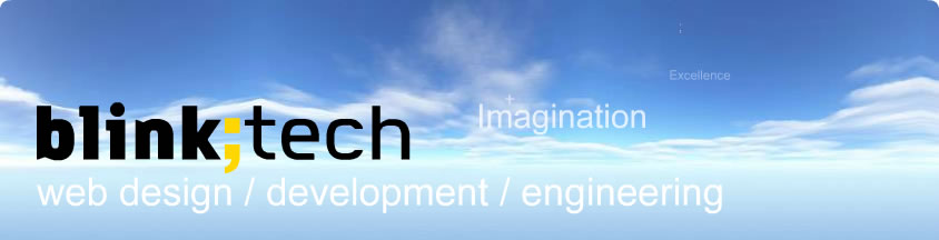 Blink Tech web design / development / engineering